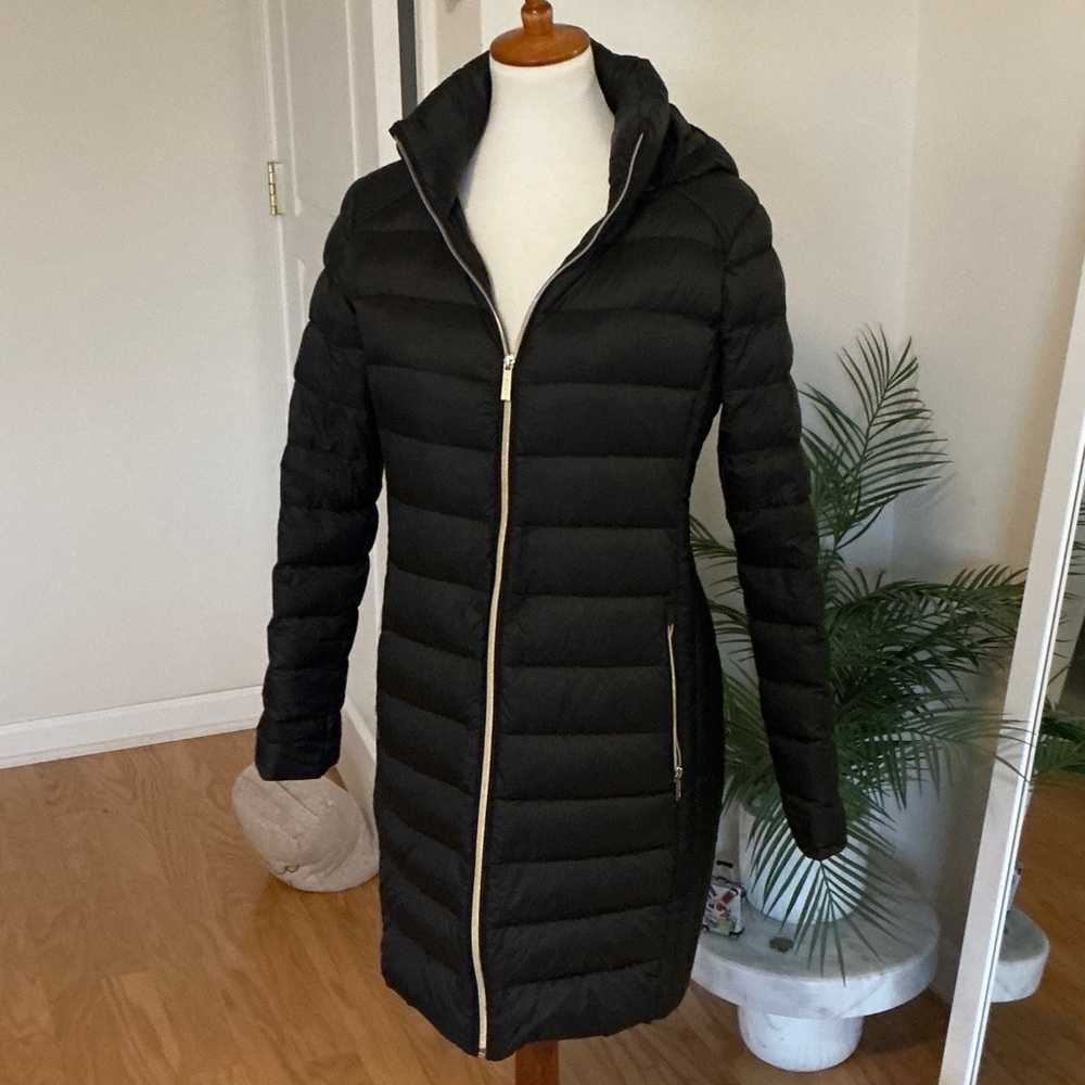 MICHAEL Michael Kors Black Puffer Jacket